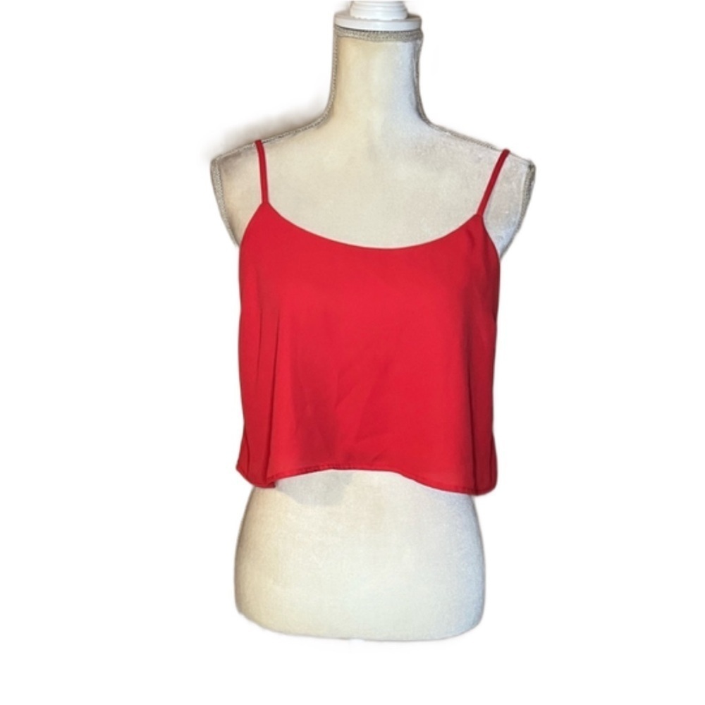 ⭐️ 3 For $15 Express Spaghetti Strap Crop Top